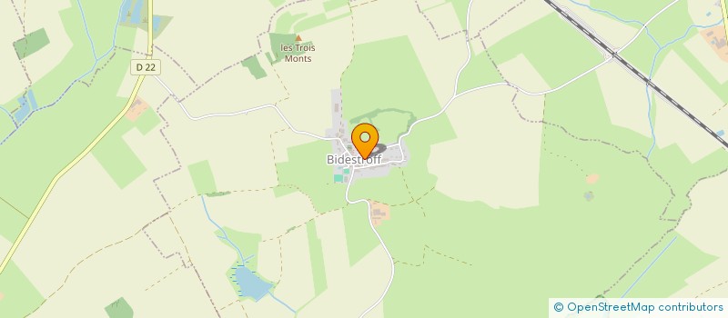 localisation de l'entreprise MADAME NADINE DAMAS  BIDESTROFF