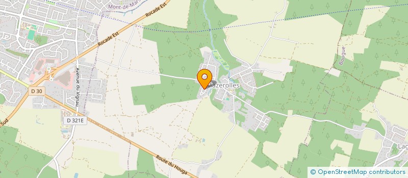 localisation de l'entreprise MADAME NADINE DARRIEUTORT  GELOUX