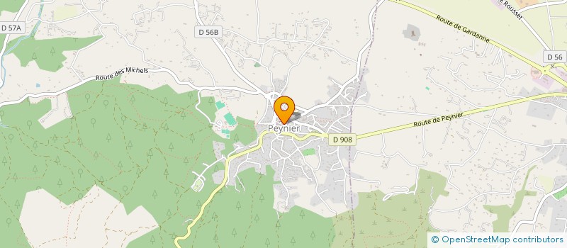 localisation de l'entreprise MADAME NADINE DE BACKER  PEYNIER