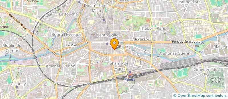 localisation de l'entreprise MADAME NADINE DE MALEZIEU  RENNES