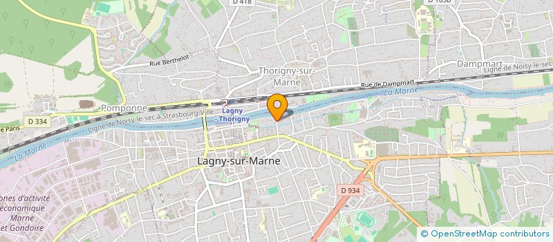 localisation de l'entreprise MADAME NADINE DEBUSSCHERE  POMPONNE