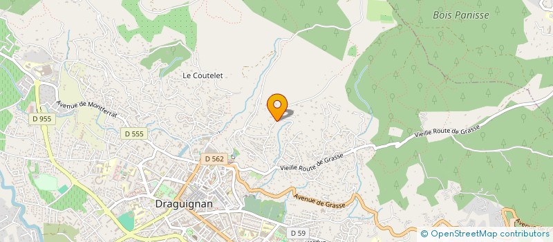 localisation de l'entreprise MADAME NADINE DEFER  DRAGUIGNAN