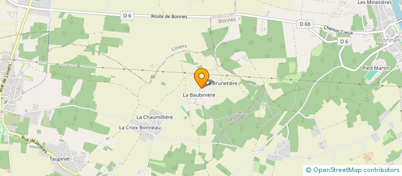 localisation de l'entreprise MADAME NADINE DELAS  LAVOUX