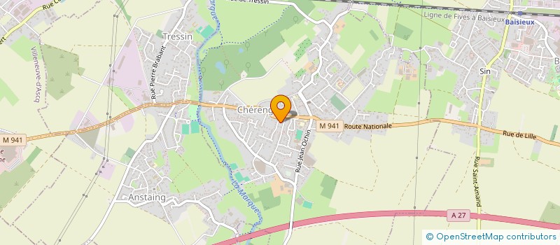 localisation de l'entreprise MADAME NADINE DELEMAR  CHERENG