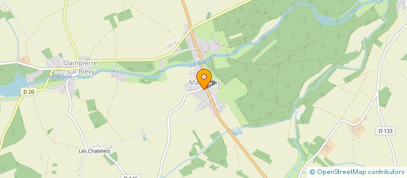 localisation de l'entreprise MADAME NADINE DEMADE à MORTAGNE-AU-PERCHE