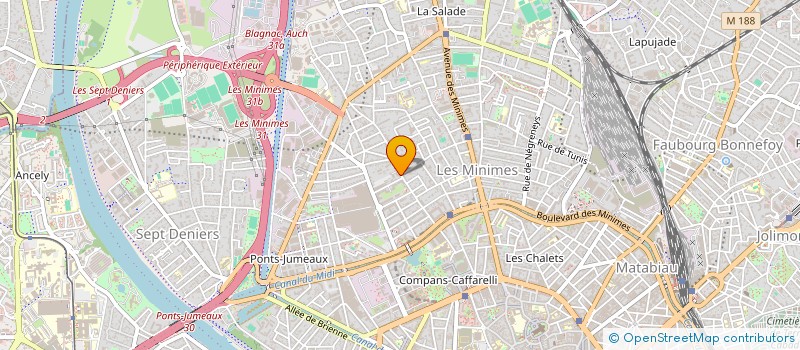 localisation de l'entreprise MADAME NADINE DESIRE à TOULOUSE