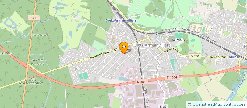 localisation de l'entreprise MADAME NADINE DESWASIERE à GRETZ-ARMAINVILLIERS