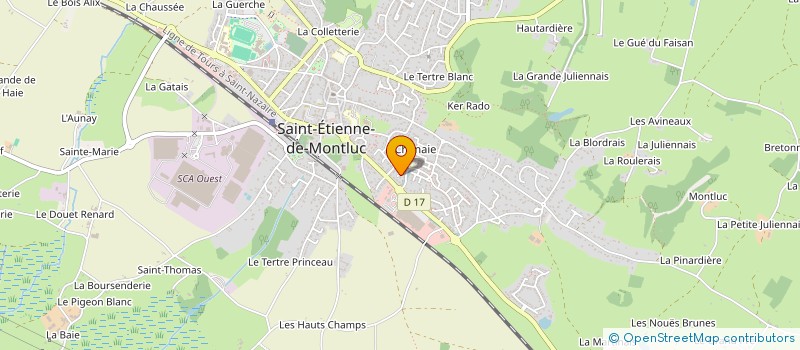 localisation de l'entreprise MADAME NADINE DIOMPY  SAINT-ETIENNE-DE-MONTLUC