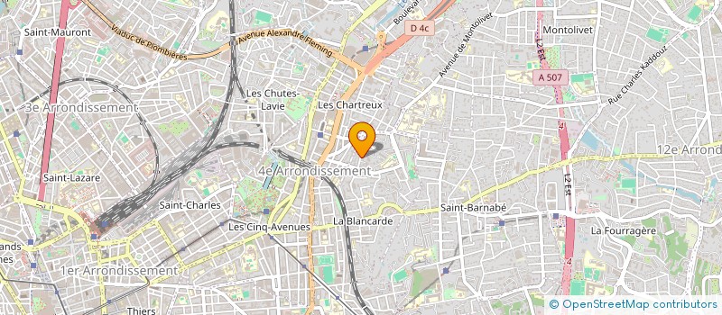 localisation de l'entreprise MADAME NADINE DIRCY BIAGUE MALU à MARSEILLE