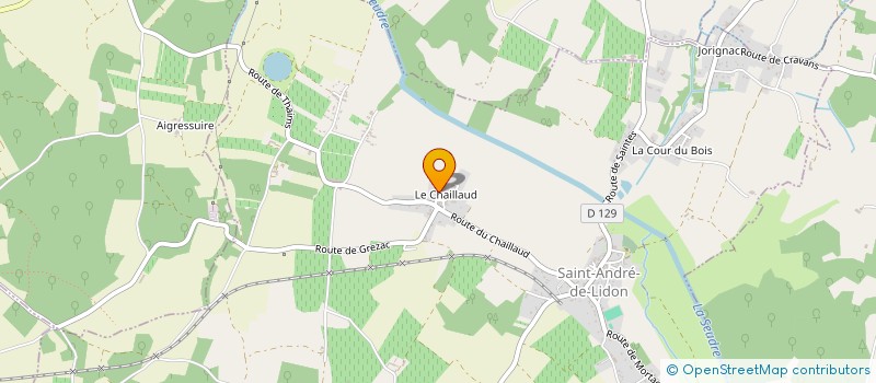 localisation de l'entreprise MADAME NADINE DJENAD  SAINT-ANDRE-DE-LIDON