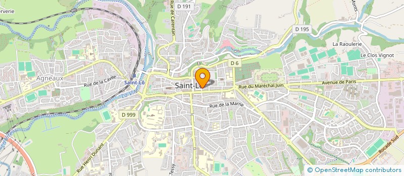 localisation de l'entreprise MADAME NADINE DOYERE  SAINT-LO