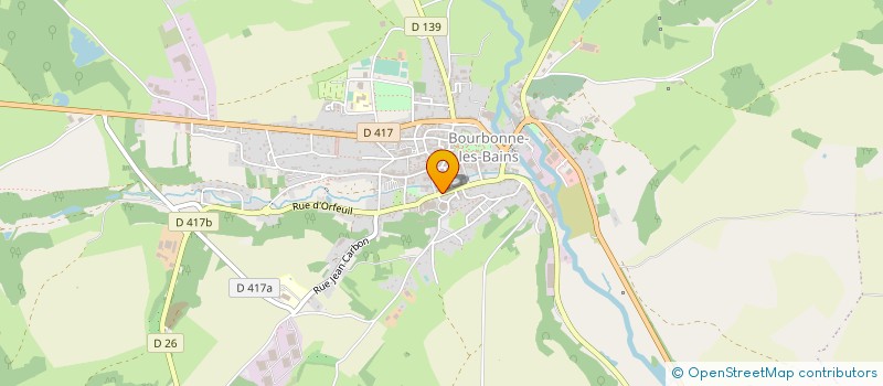 localisation de l'entreprise MADAME NADINE DROUHIN à BOURBONNE-LES-BAINS