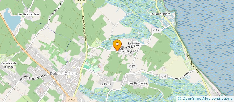 localisation de l'entreprise MADAME NADINE DUBOIS  DOLUS-D'OLERON