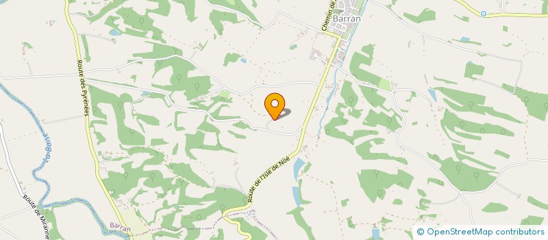 localisation de l'entreprise MADAME NADINE DUFFAR  MIRANNES