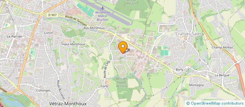 localisation de l'entreprise MADAME NADINE DUPONT  VETRAZ-MONTHOUX