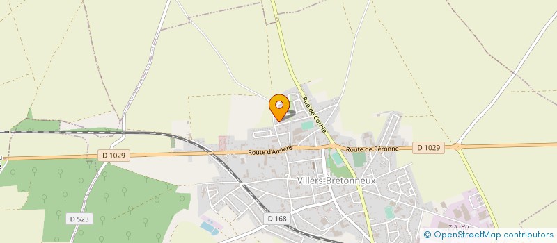 localisation de l'entreprise MADAME NADINE DUPUIS à VILLERS-BRETONNEUX