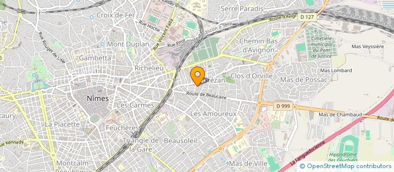 localisation de l'entreprise MADAME NADINE ECUYER  NIMES