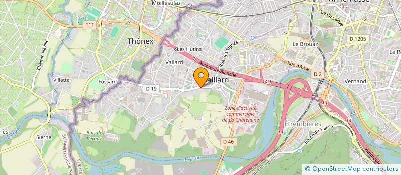 localisation de l'entreprise MADAME NADINE EL BLIDI  GAILLARD