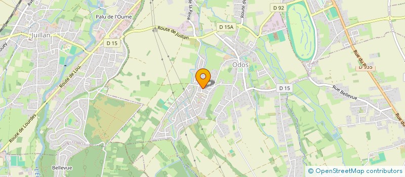 localisation de l'entreprise MADAME NADINE-ELISE MIRASSOU  ODOS