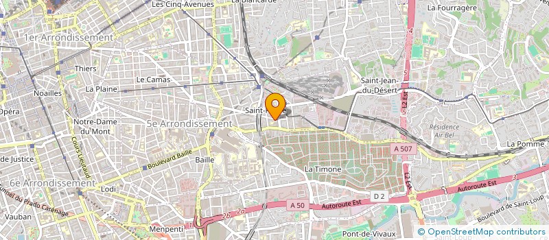 localisation de l'entreprise MADAME NADINE EMANUELLI à MARSEILLE