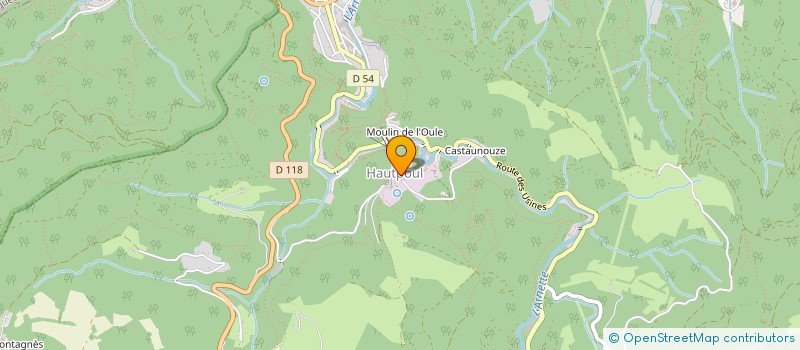 localisation de l'entreprise MADAME NADINE FAJOU  MAZAMET