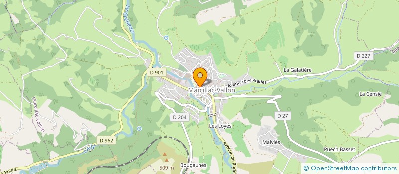 localisation de l'entreprise MADAME NADINE FAJTEK à DRUELLE BALSAC