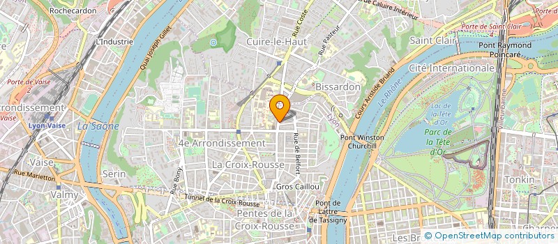 localisation de l'entreprise MADAME NADINE FIOROA à LYON