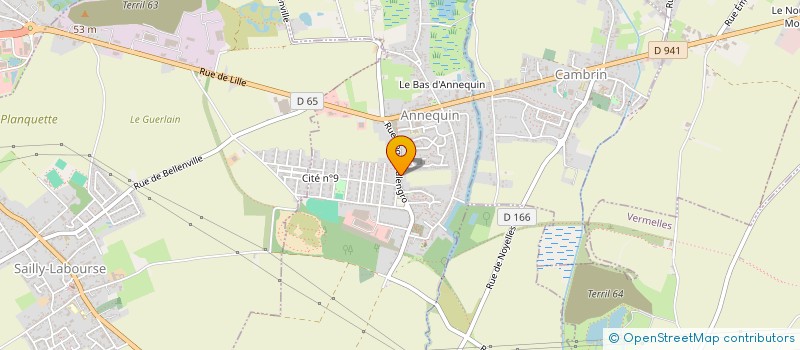 localisation de l'entreprise MADAME NADINE FLAMENT  ANNEQUIN