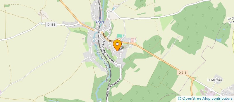 localisation de l'entreprise MADAME NADINE FOUCAN  CHARS