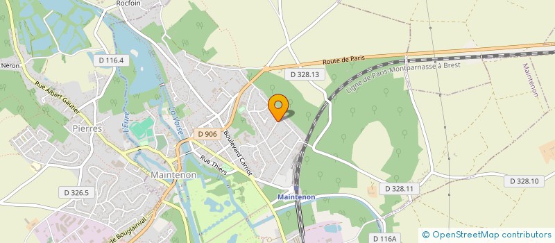 localisation de l'entreprise MADAME NADINE FOUKHAR à MAINTENON