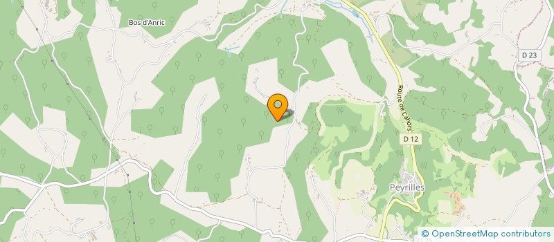 localisation de l'entreprise MADAME NADINE FOURNIE  PEYRILLES