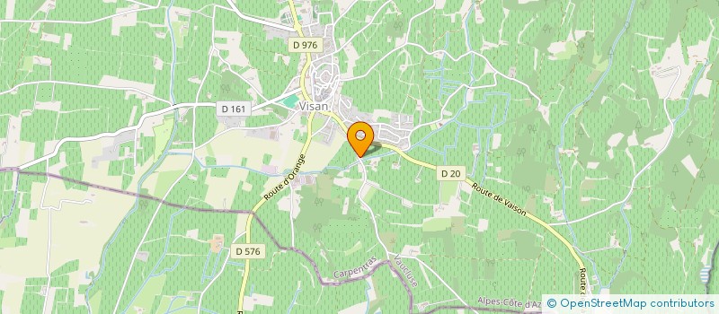 localisation de l'entreprise MADAME NADINE FOURNIOL  VISAN