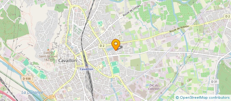 localisation de l'entreprise MADAME NADINE FRANCESCUTTI  CAVAILLON