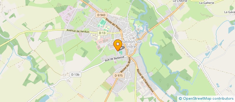 localisation de l'entreprise MADAME NADINE FREMONT à CHATILLON-SUR-INDRE