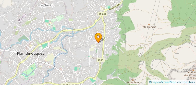 localisation de l'entreprise MADAME NADINE FRENDJIAN  ALLAUCH