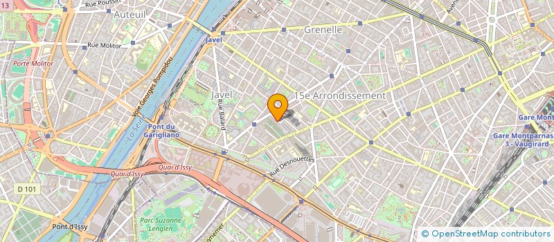 localisation de l'entreprise MADAME NADINE FRILOUX  PARIS