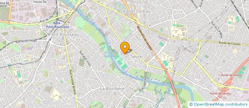 localisation de l'entreprise MADAME NADINE GAILLARD à NANTES