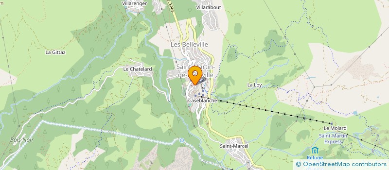 localisation de l'entreprise MADAME NADINE GAMBIER à LES BELLEVILLE