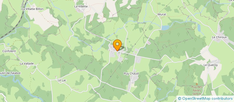localisation de l'entreprise MADAME NADINE GENTIL  SAINT-VICTOR-EN-MARCHE