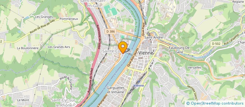 localisation de l'entreprise MADAME NADINE GIOMO  SAINTE-COLOMBE