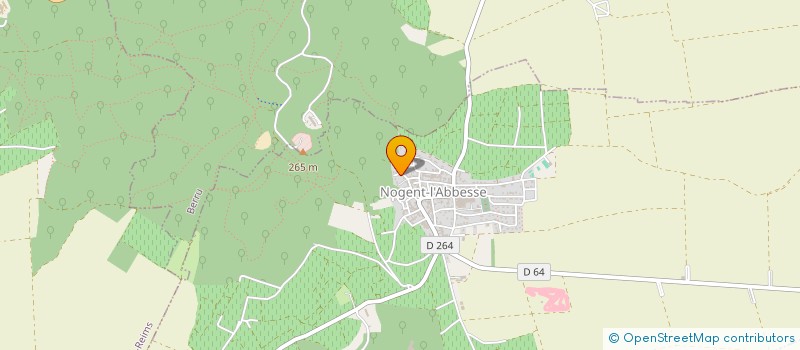 localisation de l'entreprise MADAME NADINE GIVRY  NOGENT-L ABBESSE