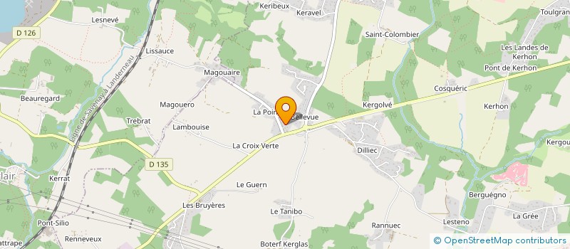 localisation de l'entreprise MADAME NADINE GLAIS à SAINT-NOLFF