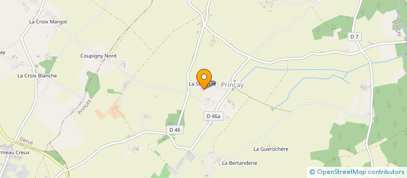 localisation de l'entreprise MADAME NADINE GOSSELIN  PRINCAY