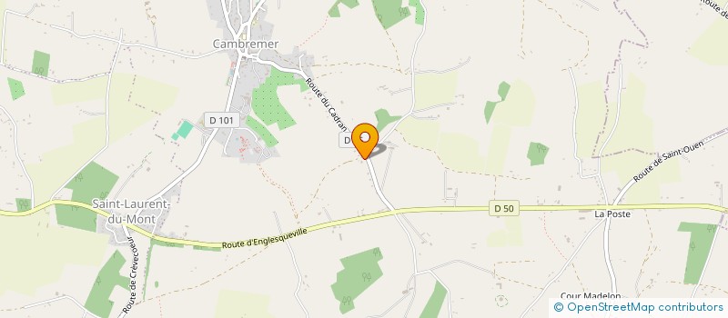 localisation de l'entreprise MADAME NADINE GOUESMEL  CAMBREMER