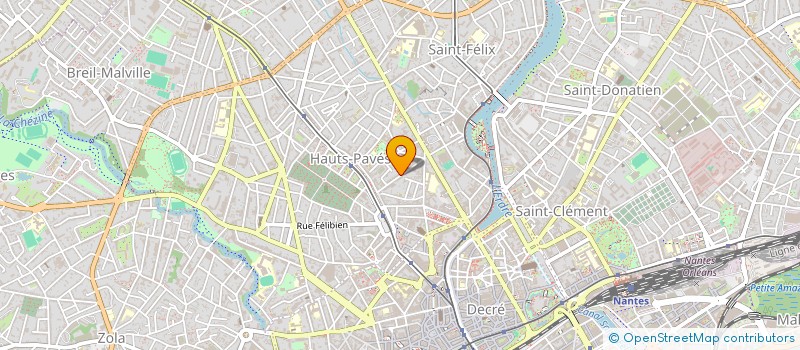 localisation de l'entreprise MADAME NADINE GREGOIRE  NANTES