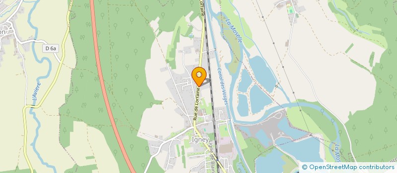 localisation de l'entreprise MADAME NADINE GREYS  THAON-LES-VOSGES