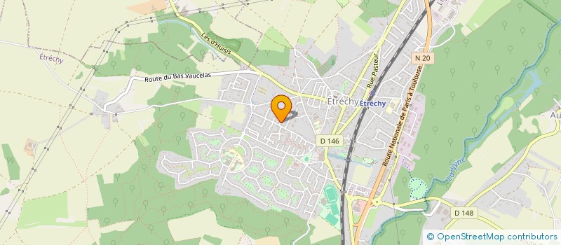localisation de l'entreprise MADAME NADINE GRIFFON à ETRECHY
