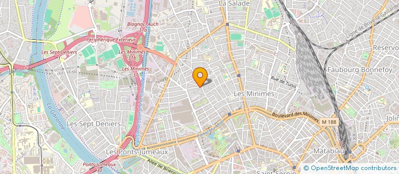 localisation de l'entreprise MADAME NADINE GRIGORIEFF-KROMOFF à TOULOUSE