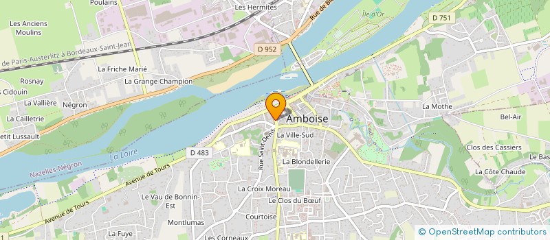 localisation de l'entreprise MADAME NADINE GRISARD à AMBOISE
