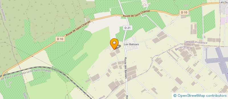 localisation de l'entreprise MADAME NADINE GROS  LANCON-PROVENCE